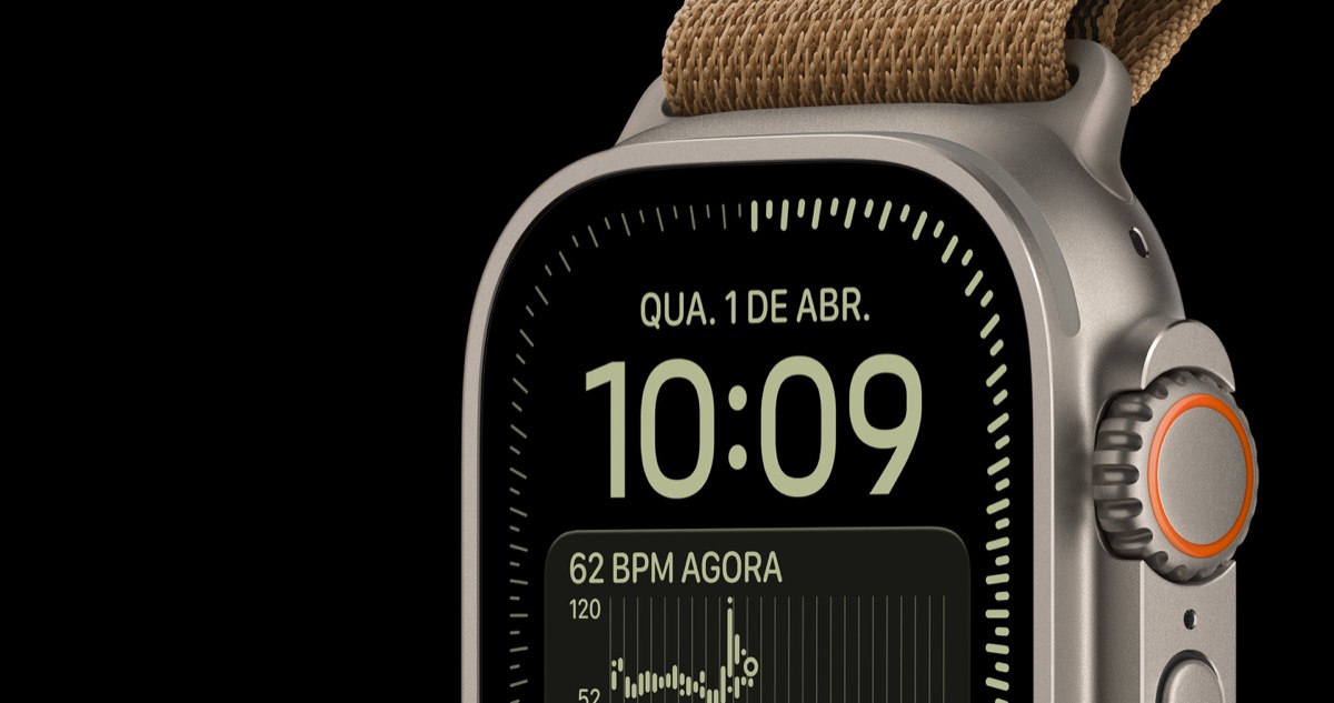 Watch Ultra 4 Caixa de titânio GPS + Cellular NEW 2026 (Lacrado)